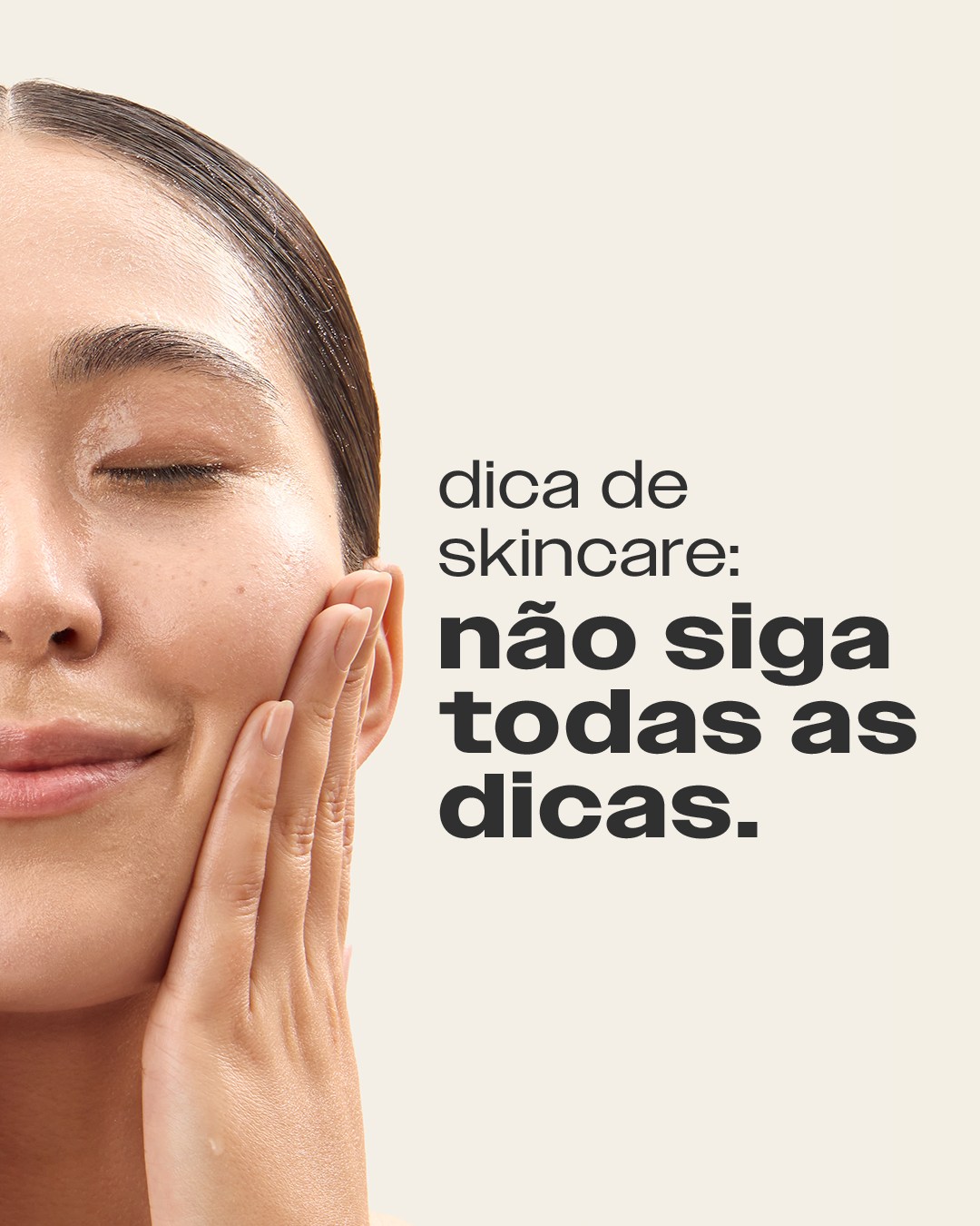 Instagram post with the caption: com tantas dicas por aí, o segredo é lembrar que nem tudo funcio...