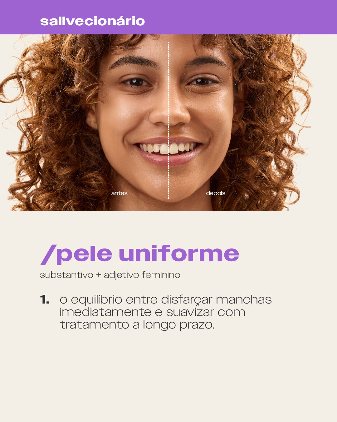 Instagram post with the caption: a proteção solar é aquele passo que não dá pra pular na rotina d...